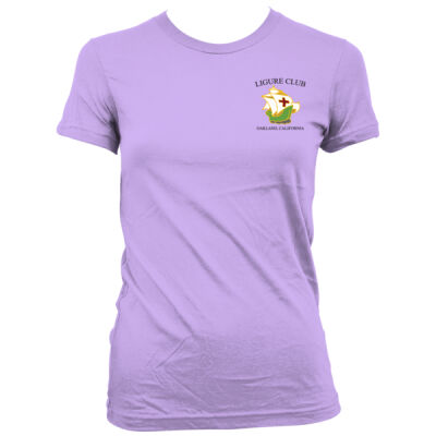 Left Chest Light Design - Women's Junior Cut Crewneck T-Shirt Thumbnail