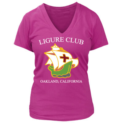 Chest Dark Design - Women's Premium Deep V-Neck T-Shirt Thumbnail