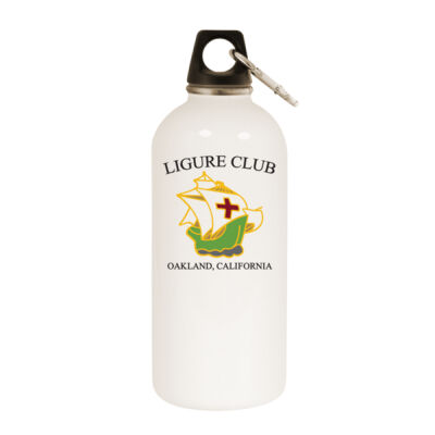 Ligure Official - White Water Bottle With Carabiner Thumbnail