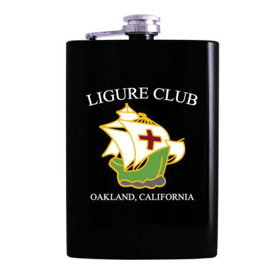 Ligure Official - 8oz Hip Flask Thumbnail
