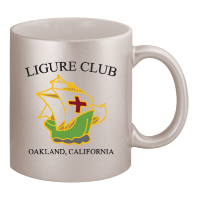 Ligure Official - 11oz Metallic Silver Mug Thumbnail