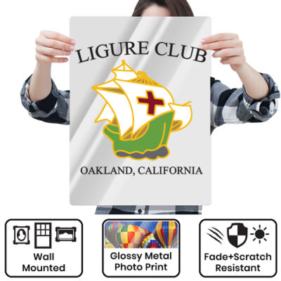 Ligure Official - Metal Wall Art 24x18 Vertical Thumbnail