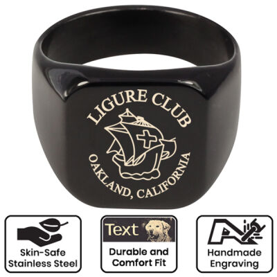 Ligure Official - Custom Engraved Ring Thumbnail