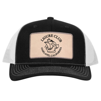 Ligure Official - Engraved C112 Leather Patch Hat Thumbnail