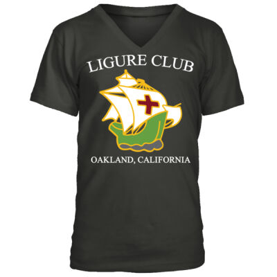 Ligure Official - Dark Design - Center Chest - Men's Premium V-Neck T-Shirt Thumbnail