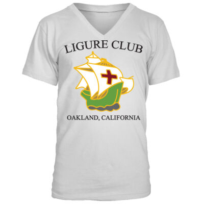 Ligure Official - Light Design - Center Chest - Men's Premium V-Neck T-Shirt Thumbnail