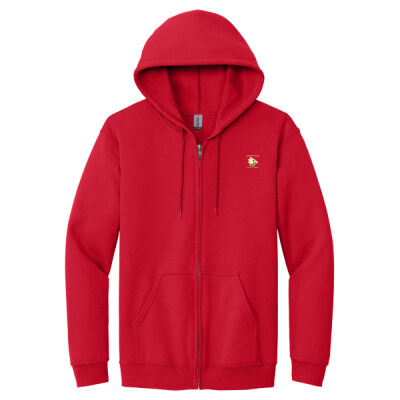 Ligure Official - Dark Design - Left Chest - Heavy Blend Full Zip Hooded Sweatshirt Thumbnail