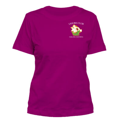 Ligure Official - Dark Design - Left Chest - Women's Standard Misses Cut T-Shirt Thumbnail