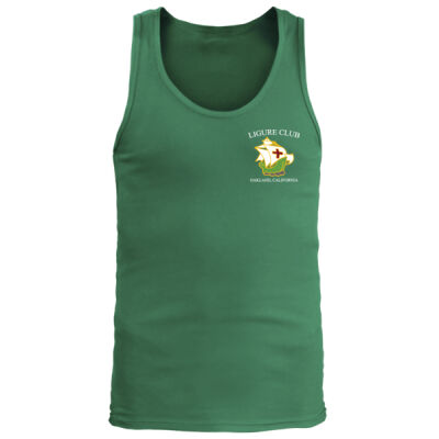 Ligure Official - Dark Design - Left Chest + Back - Men's Premium Tank Top Thumbnail