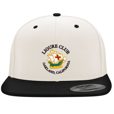 Ligure Official - Light Design - Structured 6089 Flat Bill Snapback Hat-ND Thumbnail