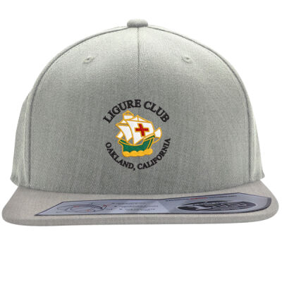 Ligure Official - Light Design - Flexfit 110F Structured Flat Bill Snapback Hat-ND Thumbnail