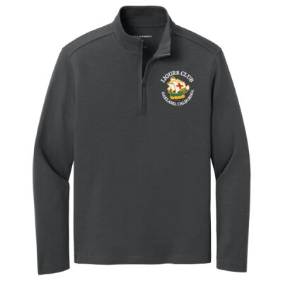 Ligure Official - Dark Design - Left Chest - Breakwater 1/4 Zip Pullover Thumbnail