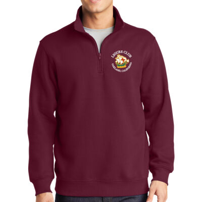 Ligure Official - Dark Design - Left Chest - Heavy 1/4 Zip Sweatshirt Thumbnail