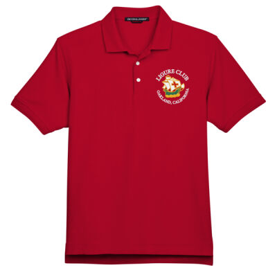 Ligure Official - Dark Design - Left Chest - Men's Premium Polo Shirt-ND Thumbnail