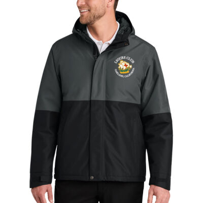 Ligure Official - Dark Design - Left Chest - Insulated Heavy Ripstop Jacket Thumbnail