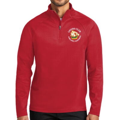 Ligure Official - Dark Design - Left Chest - Cypress 1/4 Zip Thumbnail