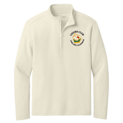 Ligure Official - Light Design - Left Chest - Breakwater 1/4 Zip Pullover Thumbnail