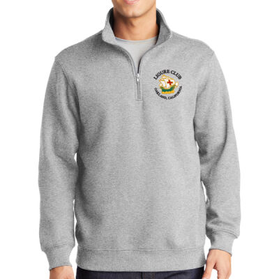 Ligure Official - Light Design - Left Chest - Heavy 1/4 Zip Sweatshirt Thumbnail