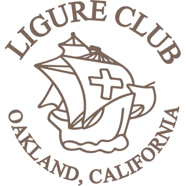 LigureClub Logo 1Color Vector Circle Brown E01 Thumbnail