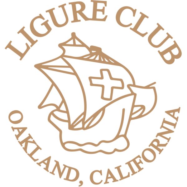 LigureClub Logo 1Color Vector Circle DarkGold E01 Thumbnail