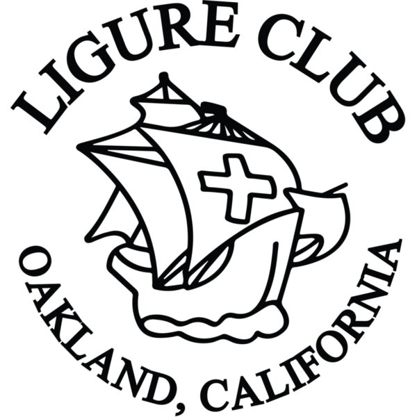 LigureClub Logo 1Color Vector Circle Black E01 Thumbnail