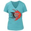 Women's Premium Deep V-Neck T-Shirt Thumbnail