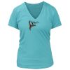 Women's Premium Deep V-Neck T-Shirt Thumbnail