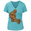 Women's Premium Deep V-Neck T-Shirt Thumbnail