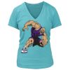 Women's Premium Deep V-Neck T-Shirt Thumbnail