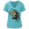 Women's Premium Deep V-Neck T-Shirt Thumbnail