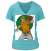 Women's Premium Deep V-Neck T-Shirt Thumbnail