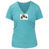Women's Premium Deep V-Neck T-Shirt Thumbnail