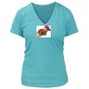 Women's Premium Deep V-Neck T-Shirt Thumbnail
