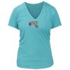 Women's Premium Deep V-Neck T-Shirt Thumbnail