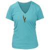 Women's Premium Deep V-Neck T-Shirt Thumbnail