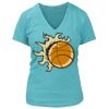 Women's Premium Deep V-Neck T-Shirt Thumbnail