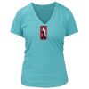 Women's Premium Deep V-Neck T-Shirt Thumbnail