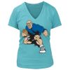 Women's Premium Deep V-Neck T-Shirt Thumbnail