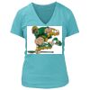 Women's Premium Deep V-Neck T-Shirt Thumbnail