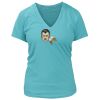 Women's Premium Deep V-Neck T-Shirt Thumbnail