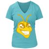 Women's Premium Deep V-Neck T-Shirt Thumbnail