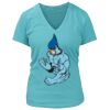 Women's Premium Deep V-Neck T-Shirt Thumbnail