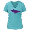 Women's Premium Deep V-Neck T-Shirt Thumbnail