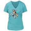 Women's Premium Deep V-Neck T-Shirt Thumbnail