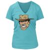 Women's Premium Deep V-Neck T-Shirt Thumbnail
