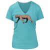 Women's Premium Deep V-Neck T-Shirt Thumbnail