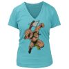 Women's Premium Deep V-Neck T-Shirt Thumbnail