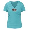 Women's Premium Deep V-Neck T-Shirt Thumbnail