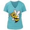 Women's Premium Deep V-Neck T-Shirt Thumbnail