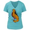 Women's Premium Deep V-Neck T-Shirt Thumbnail